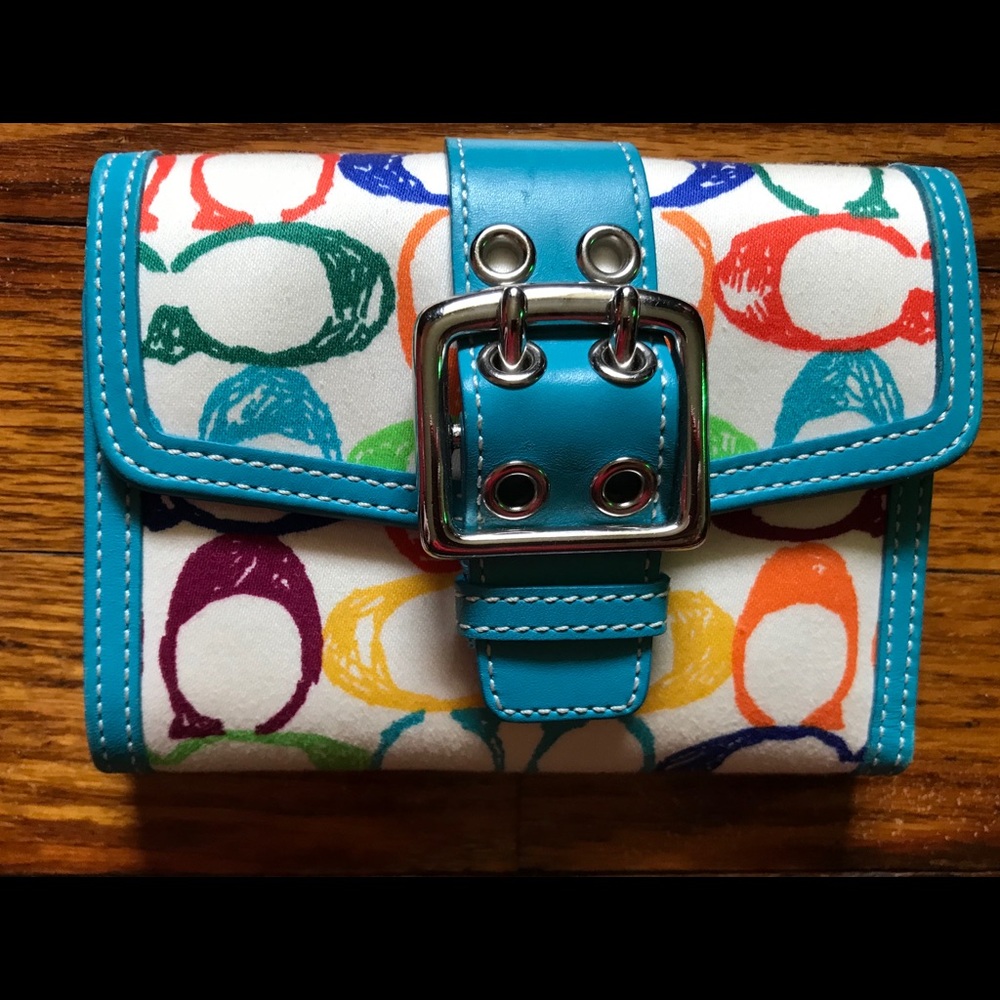 Coach wallet EUC
